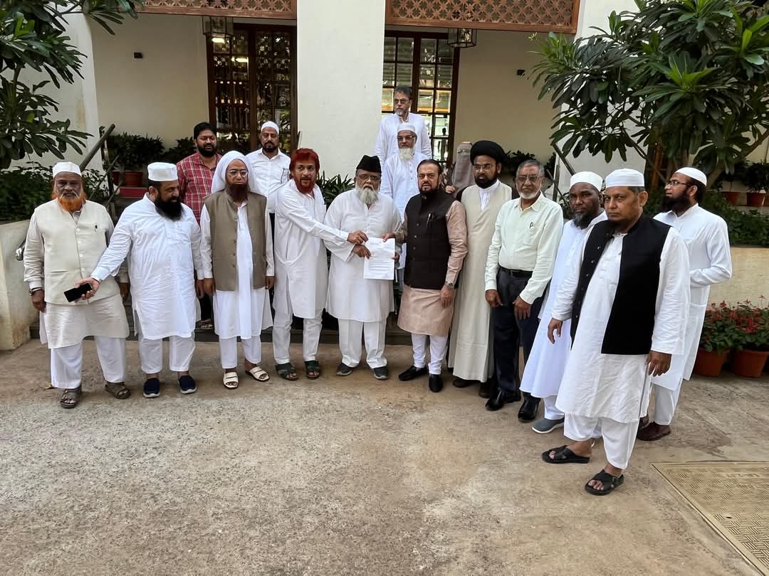 Waqf Act Ke Khilaf MLA Abu Asim Azmi Sahit Muslims Tanzeem Ne President Of India Ko Memorandum Bheja Maharashtra Governor Ke Zariye