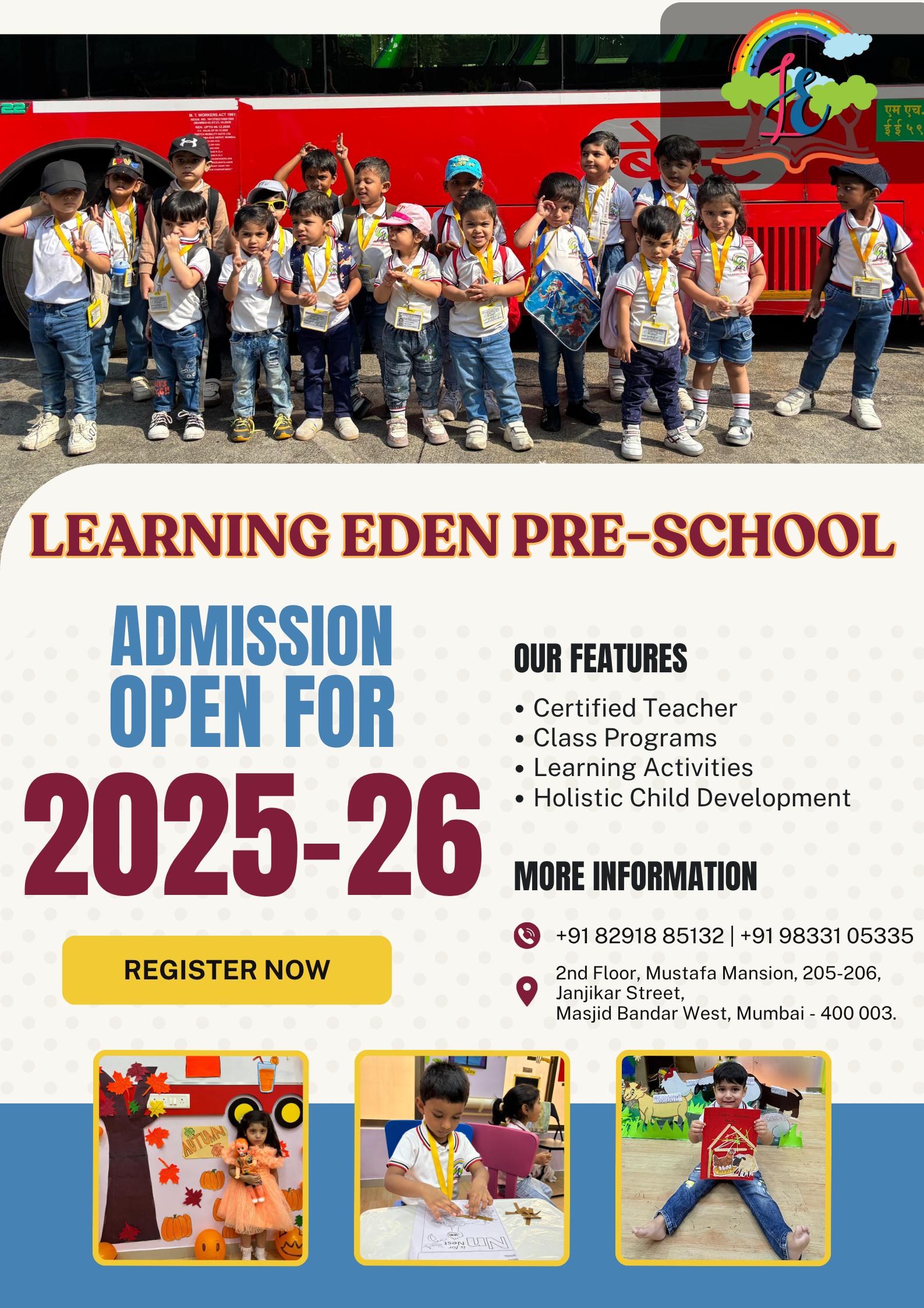 Learning Eden Pre School At Janjikar Street 