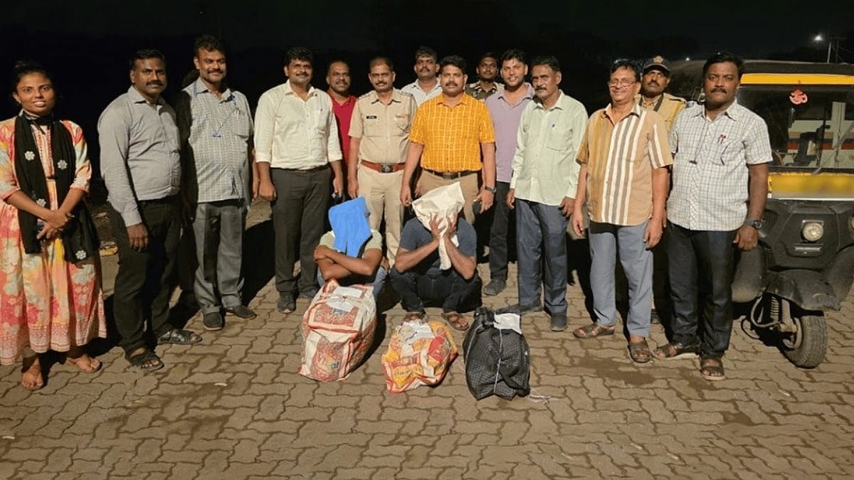 Gaanja 22.23 Kg Worth ₹4.43 Lakh Seize Kiya Trombay Police Ne, Interstate Racket Ka Pardafash, 2 Arrested