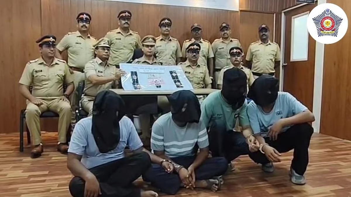 Ghatkopar ATM mai Chori karne wali gang ko Kurla Nehru Nagar Police Bathinda Se Pakda, 4 Arrested
