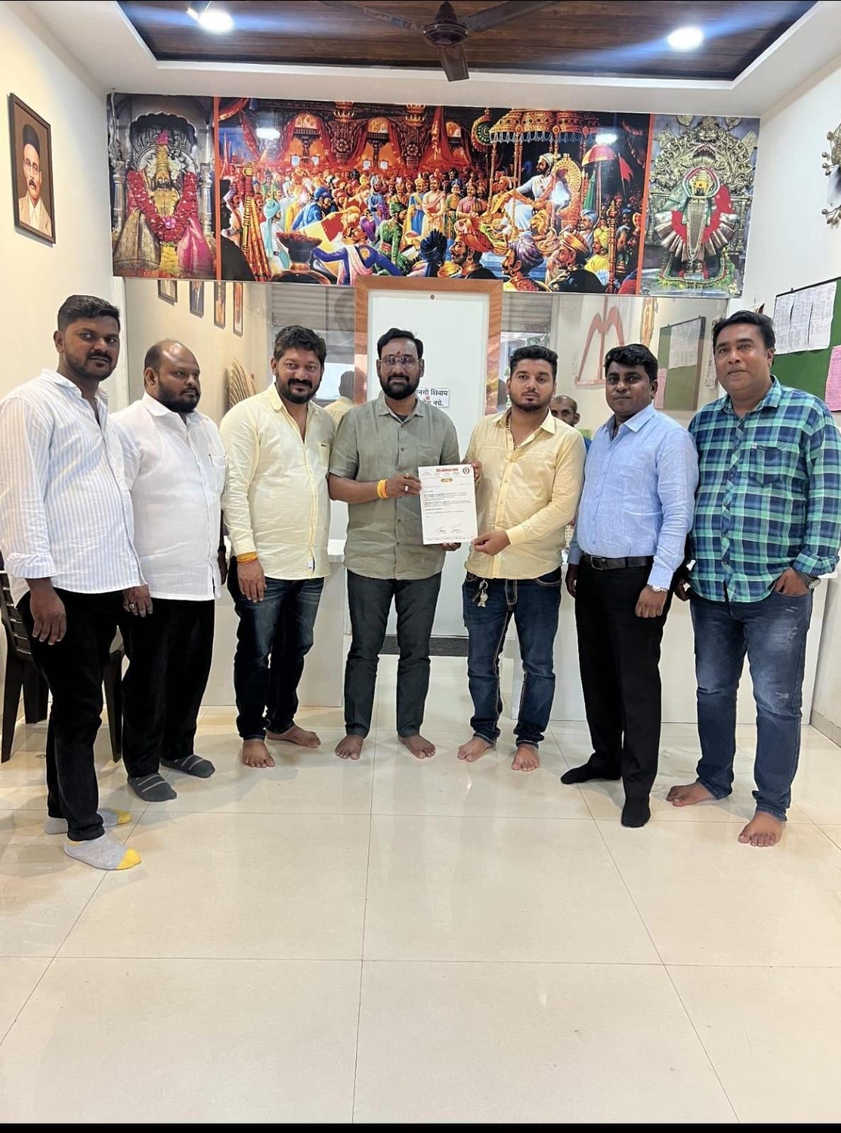 ShivSena Shinde Gut Mai Shamil Hue Salman Jafar Khan Bane Mumbai Vahtuk Vice President