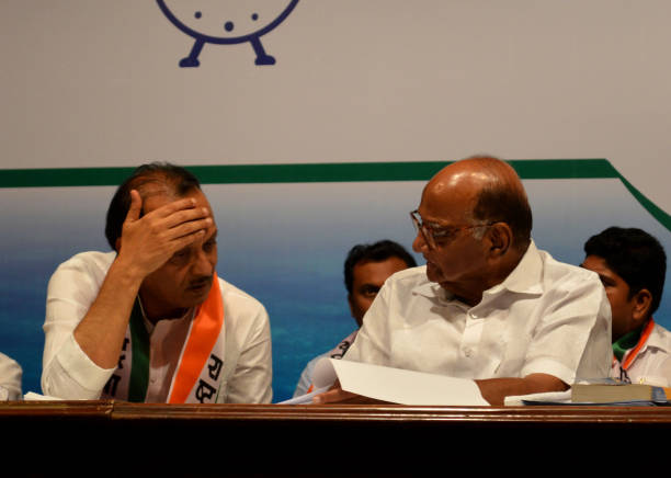 NCP Supremo Sharad Pawar Ka Aaj Birthday Hai, DCM Ajit Pawar Delhi Pohanche Birthday Wish Karne