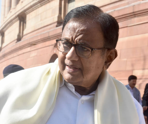 MP P Chidambaram Behosh Hue Congress Party Ke Programe Me At Ahmedabad, Now All Is Well
