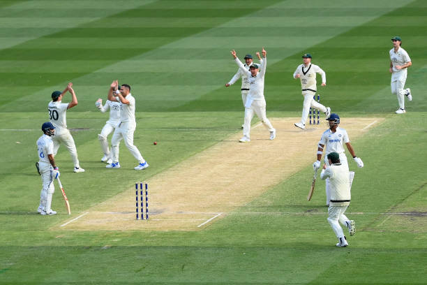 Australia Ne Team India Ko 184 Runs Se Haraya, Australia Vs India Test Match Series Ki 4th Match Me At Melbourne