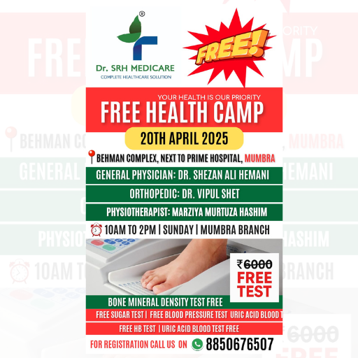 FREE HEALTH CHECK-UP CAMP By DR. SRH MEDICARE
