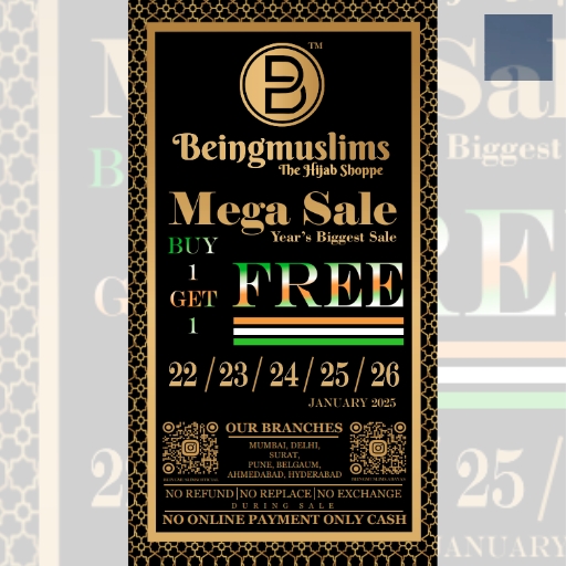 BEINGMUSLIMS REPUBLIC DAY BUY 1 GET 1 MEGA SALE 
