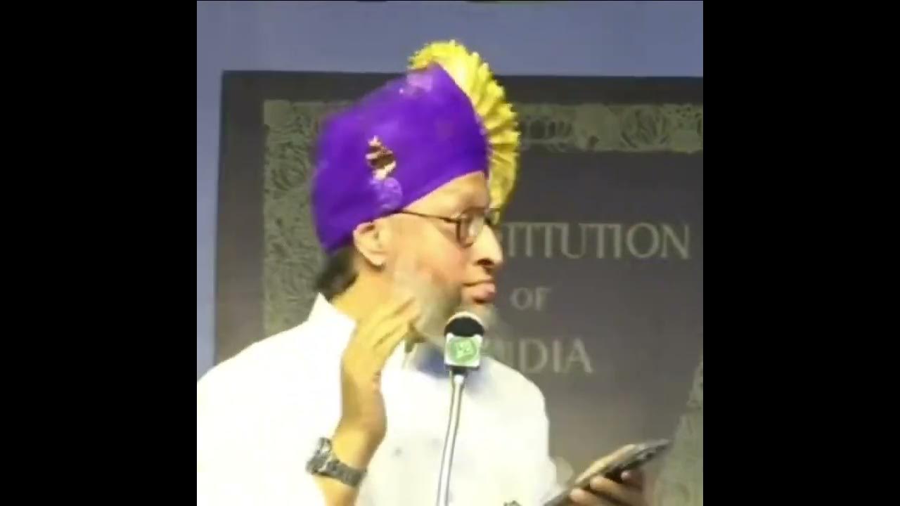 Notice diya Asaduddin Owaisi ko Bhari Sabha me Solapur Police ne, Apne candidate la parchar karne gaye they