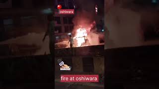 fire at oshiwara