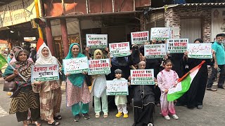 Bhendi Bazar Women Condemn Brutal Killings of Innocent Tourist in Pahalgam (Kasmir)