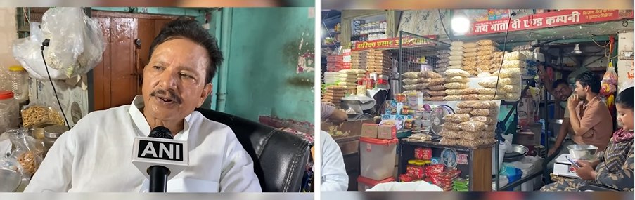 Prayagraj (Up): Iran-Israel Conflict Hits Indian Markets, Dry Fruits, Spices Prices Soar in Prayagraj/Visuals/Durga Agrahari (Dry Fruits Trader) S/B & Shivam Sharma (Customer) S/B & Reax
