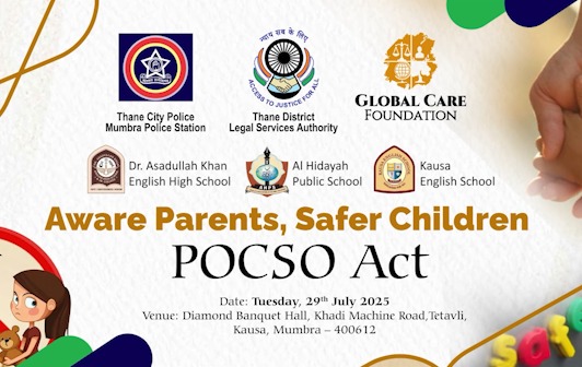 700 se zyada parents ne Join kiya Global Care Foundation ka POCSO Awareness Program