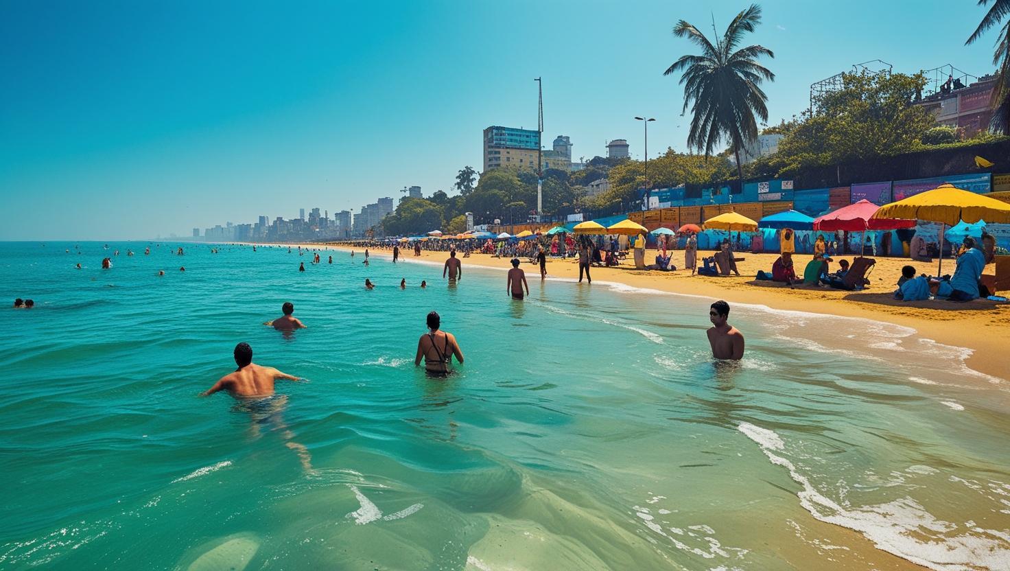Juhu Beach Par Swimming Karte Waqt 2 Ladke Dubey, 1 Ko Bachaya Gaya 1 Lapata