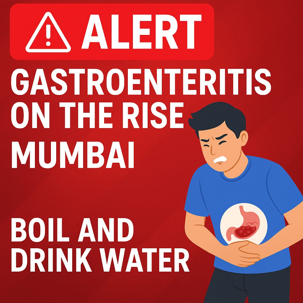 Mumbai Mein Gastroenteritis Cases Mein Tezi, Doctors Ne Di Warning