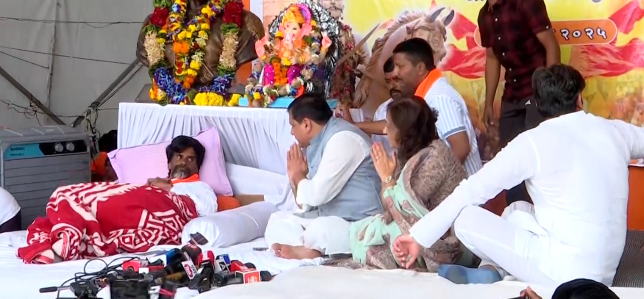 Sanjay Singh (AAP MP) on meeting with manoj Jarange patil