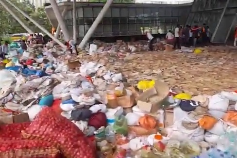 Maratha Morcha – Navi Mumbai Mein 10 Lakh Bhakris Jama, CIDCO Centre Mein Pile-Up