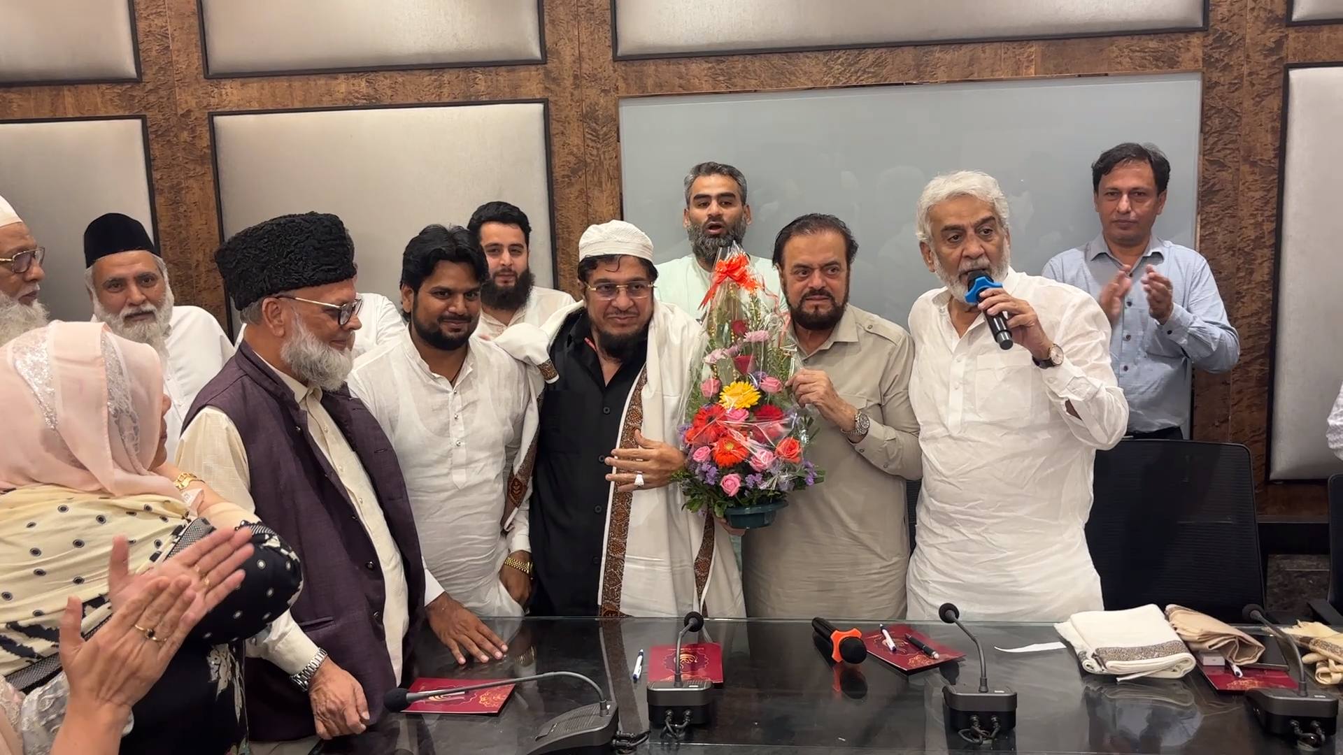 Bashir Moosa Patel Joined Samajwadi Party in Presence of Abu Azmi and Adv Yusuf Abrahni