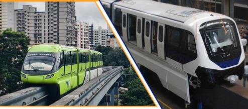 Monorail Ke Naye Trial Runs Shuru