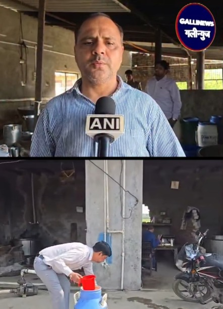 Diwali Se Pehle Raid Maar Ke Fake Cheese Ko Destroyed Kiya Food Department Ne Bulandshahr UP Me