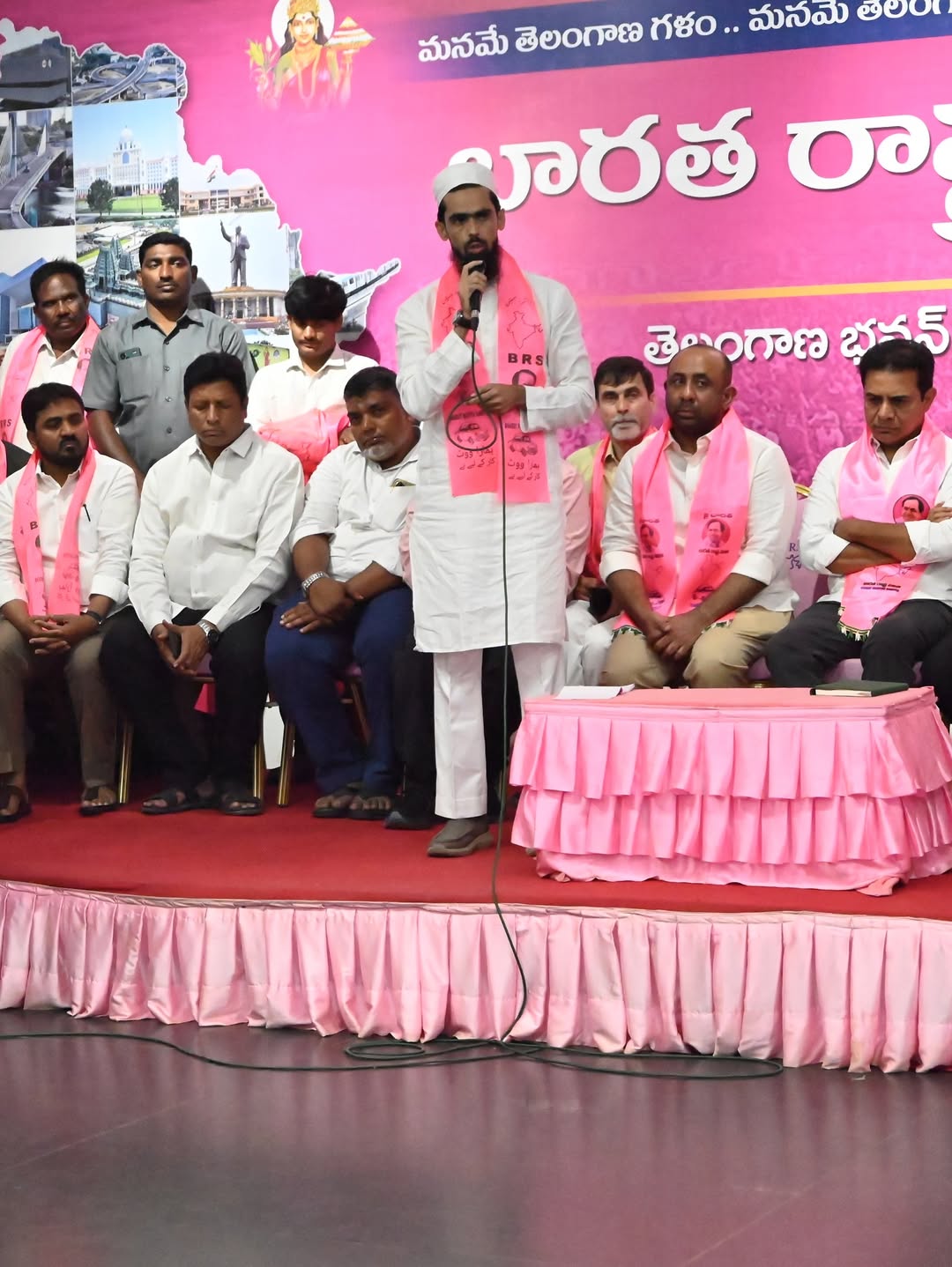 HYC Founder Salman Khan Ne BRS Mein Join Kiya, KTR Ke Samne – Jubilee Hills By-Poll Nomination Reject Hone Ke Baad Bada Kadam