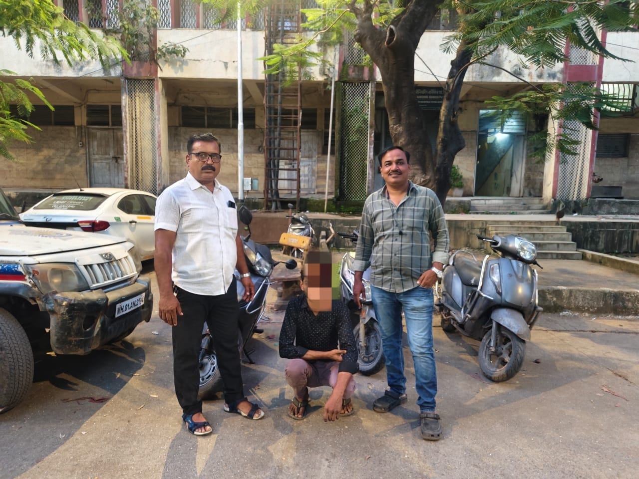 Wadala TT Mein Motorcycle Chori Ke Accused Zaid Khan Arrest, 3 Motorcycles Seize – ₹1.5 Lakh Ka Maal Pakda Gaya