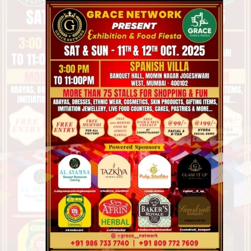 GRACE NETWORK PRESENTS  EXHIBITION &  FOOD FESTIVAL