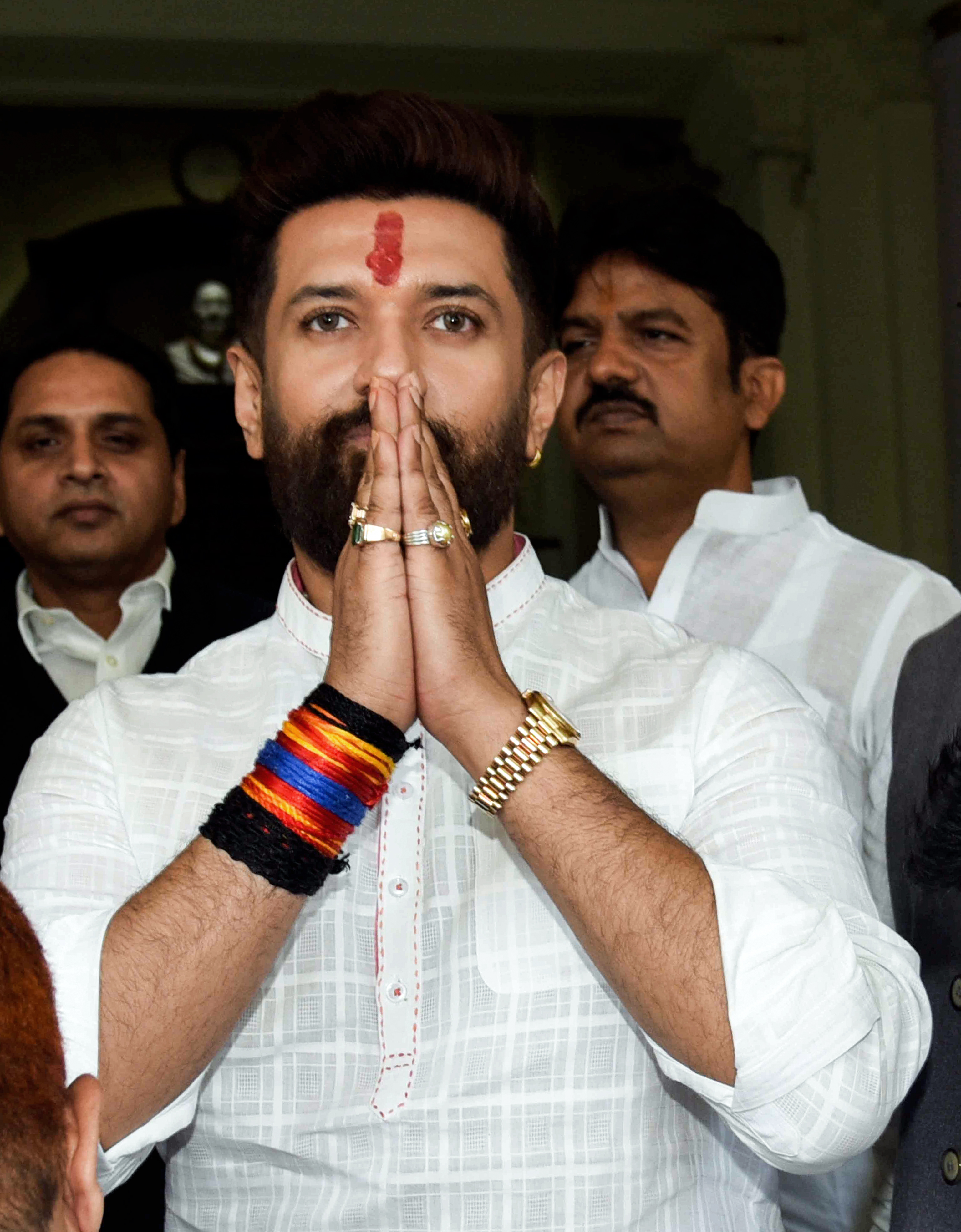 Chirag Paswan tells oppn to “introspect”, not blame “vote theft and EVMs”