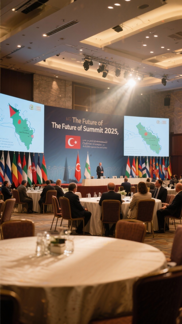 “Istanbul me Gaza ke Future par 2 din ka Global Conference ka aaghaz,48 Countries honge Shamil”,”