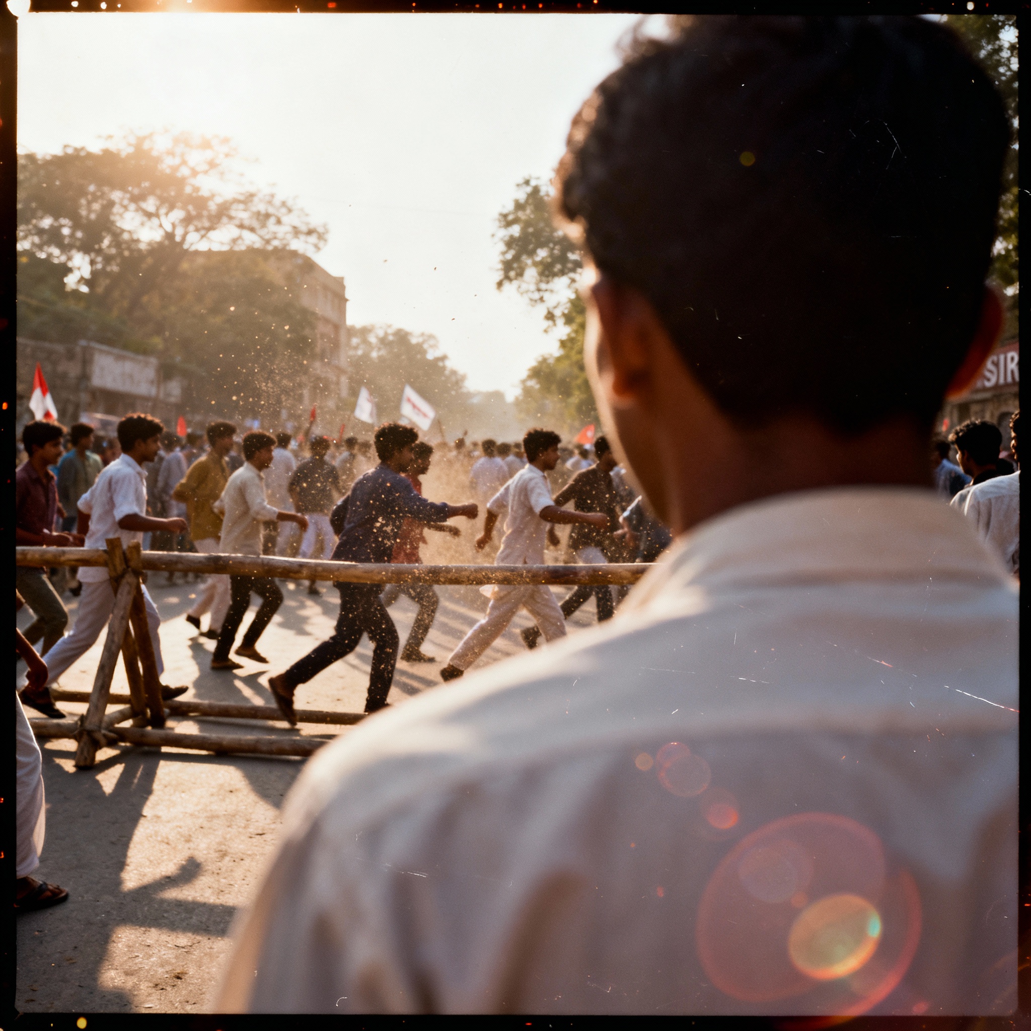 Youth Congress agitation over SIR turns chaotic in Lucknow, crosses barricades and blocks road