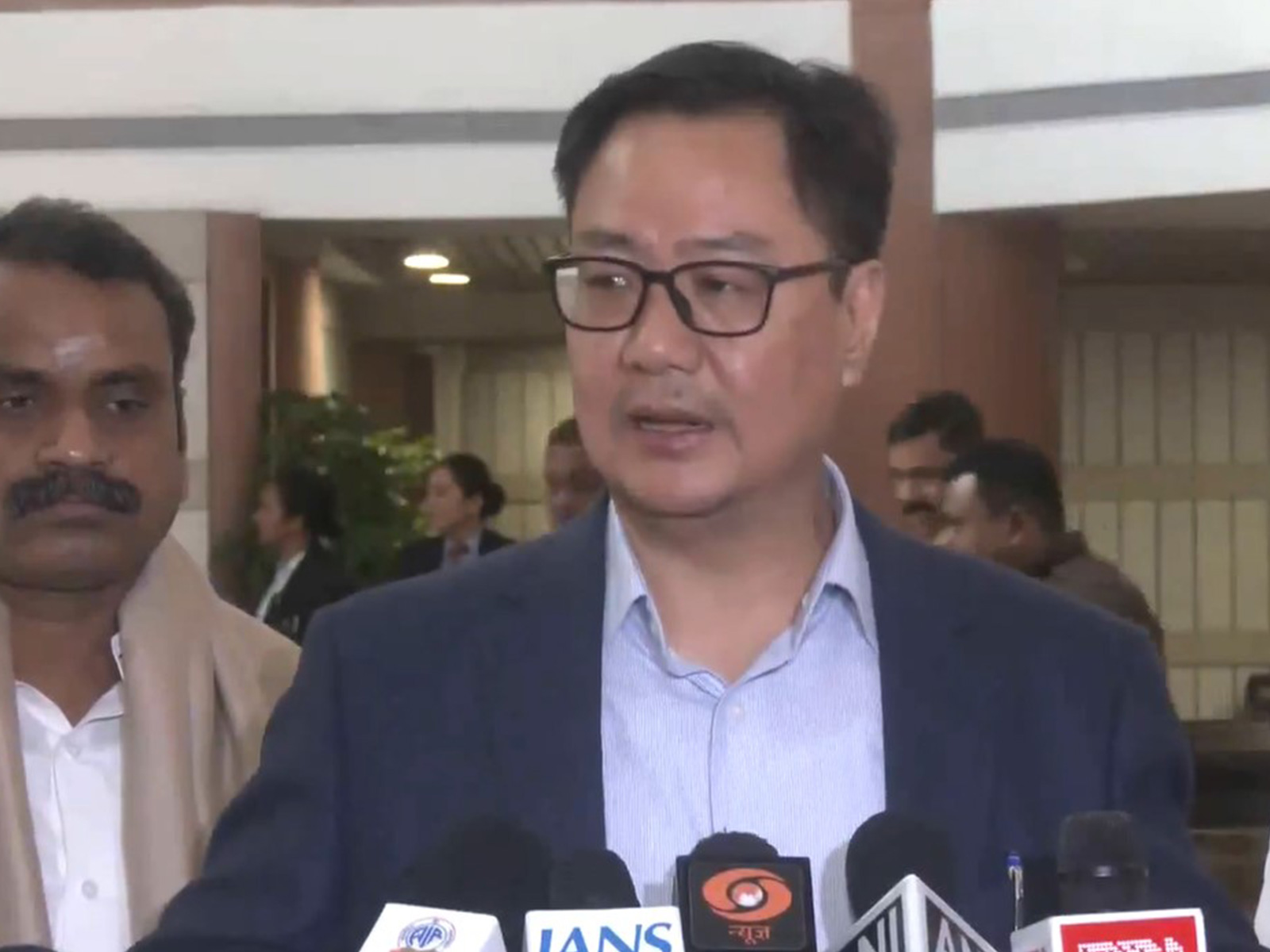 Rijiju accuses opposition of propagating “wrong narrative” regarding election processes