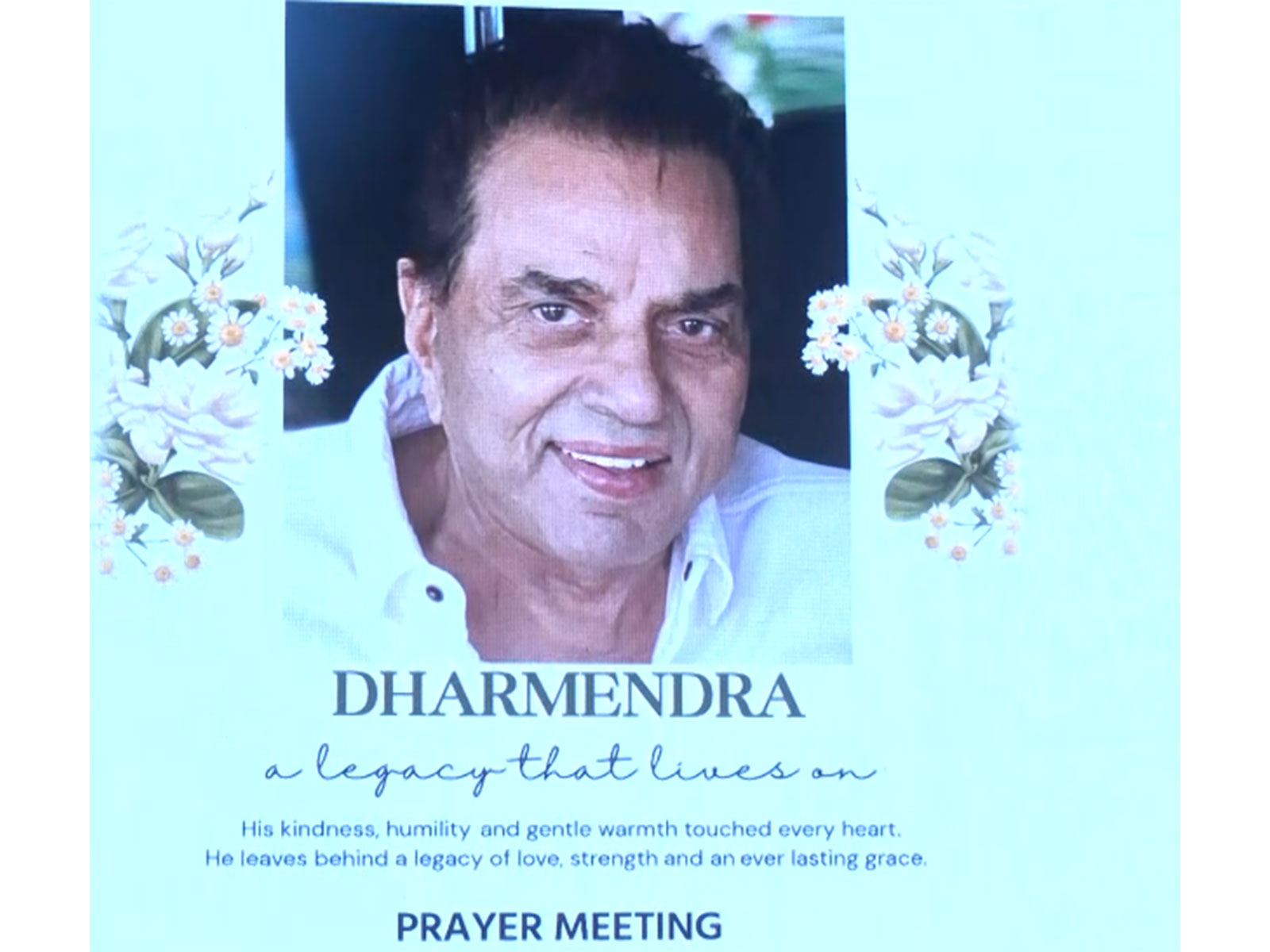 Dharmendra’s prayer meet: FM Nirmala Sitharaman, CM Rekha Gupta pay homage