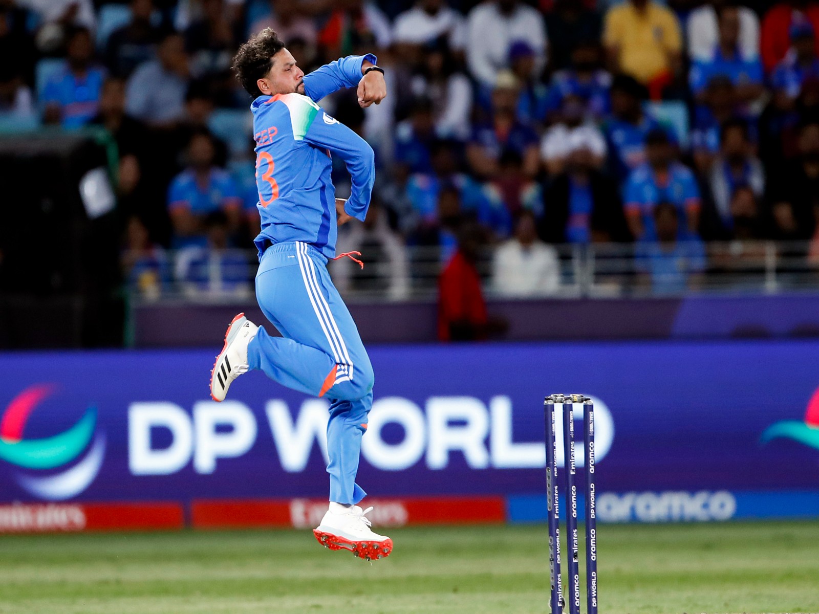 Kuldeep Yadav receives signed Argentina football jersey from legend Lionel Messi