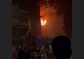 Fire At Ghatkopar Amrut Nagar