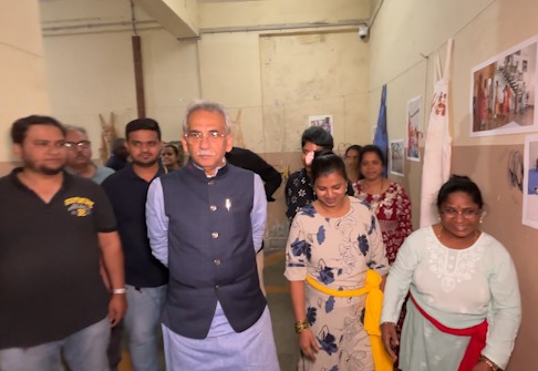 Amin Patel Visited Kamathipura Kala Mela