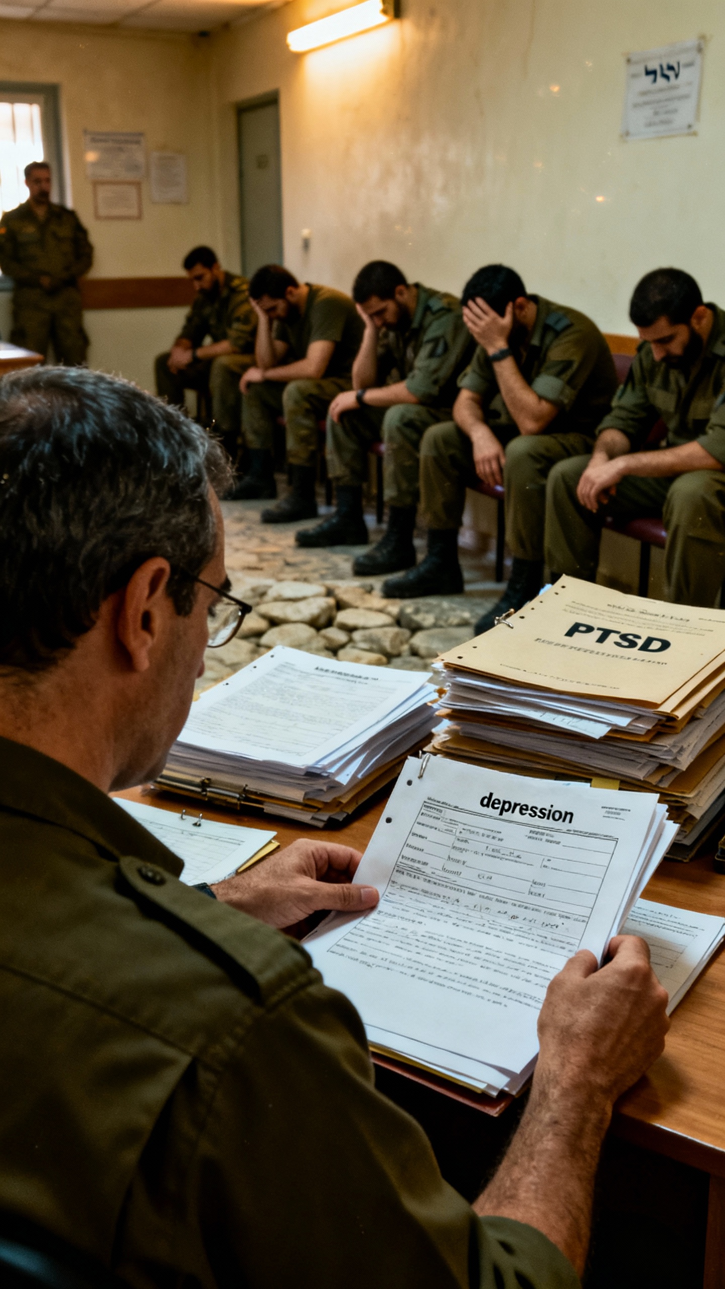 Israeli Fauj Me Mental Health Crisis, 85,000 Se Zyada Sipahi Ilaj Par Majboor.