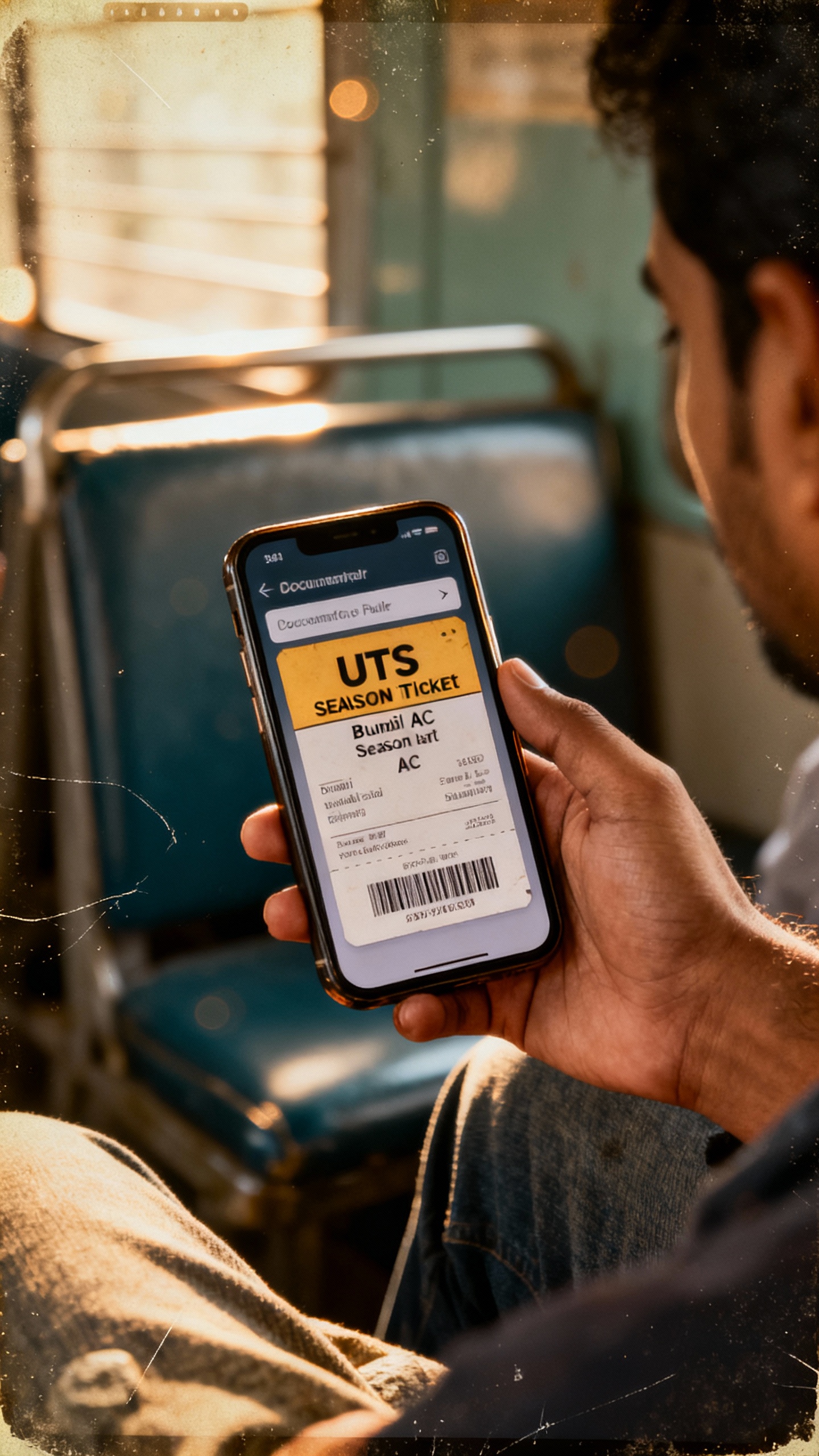 3 Log Pakde Gaye AI-Se Banaye Gaye Fake UTS Season Ticket Ke Saath — FIR Darj