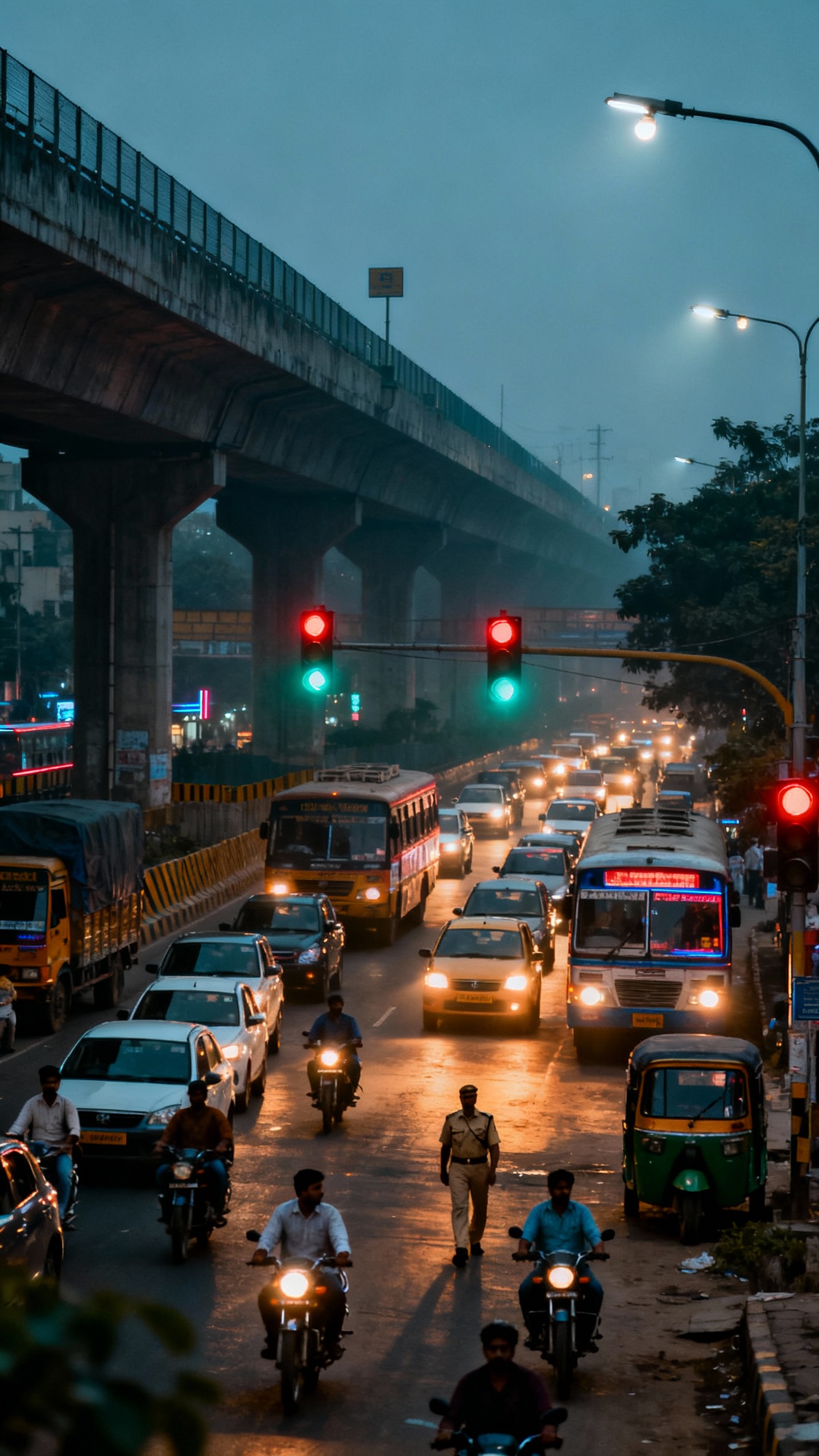 Mumbai–Nashik Kharegaon Highway Underpass 15 December Se 9 April Tak Rahega Band
