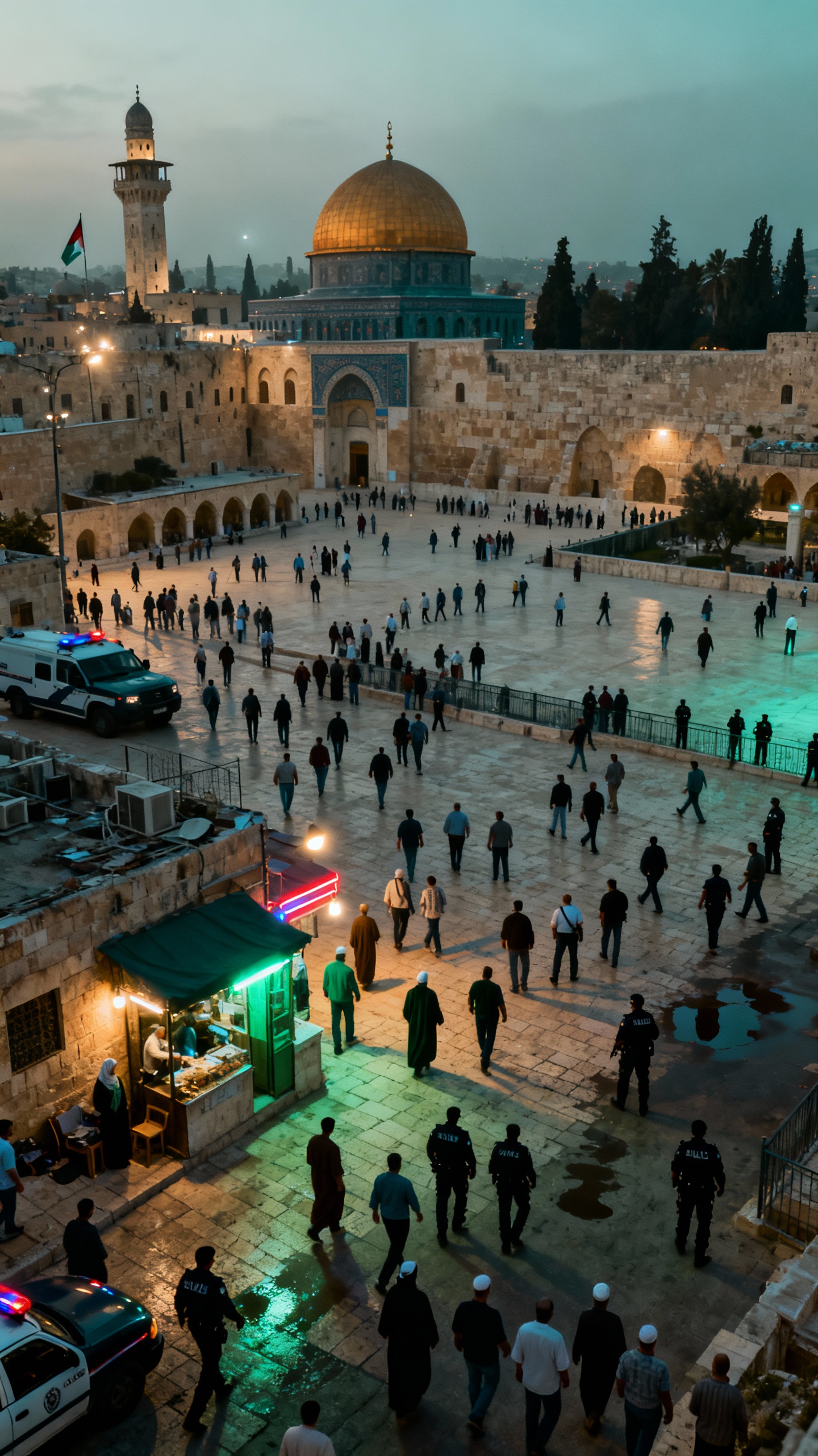Masjid-e-Aqsa (Qibla-e-Awwal) Mein 200 Settlers ki Entry, Talmudi Rituals se Tension Barhi.