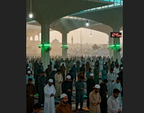 “UAE Mein Jumma Namaz Ka Time 12:45 PM Fix, Poore Desh Mein Ek Saath Ibadat Ka Naya System”.