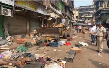 Dongri Bazaar Demolition Drive – Second Day