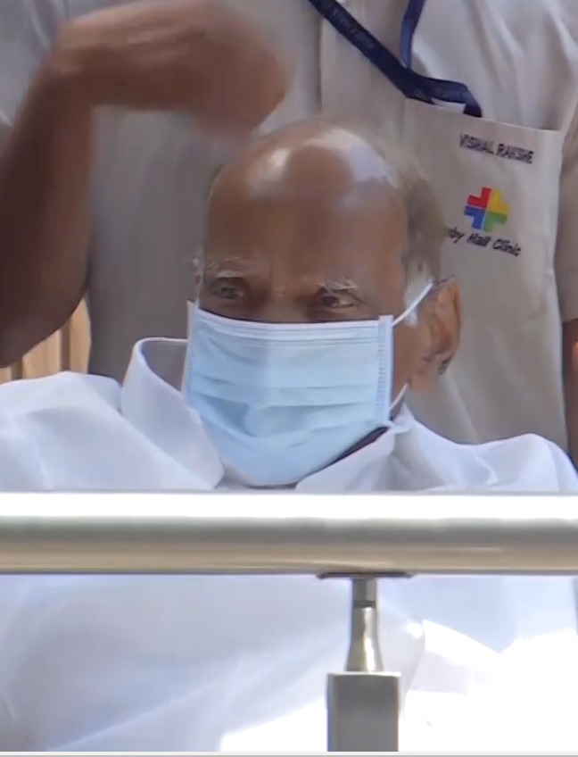 Sharad Pawar Phir Se Hospital Me Admit, Breach Candy Me Ilaaj Jaari
