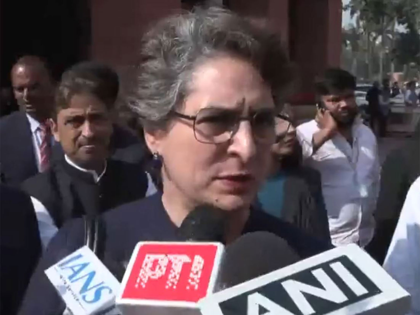 “What are we coming here for? They should allow Rahul to speak”: Priyanka Gandhi after non-productive Lok Sabha day