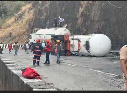 Mumbai–Pune Expressway 30 Ghante Baad Khula, Palta Hua Gas Tanker Hataya Gaya