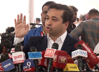 “Malegaon Manpa mein namaz kyun?” – Nitesh Rane ka bayan