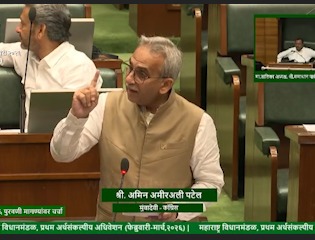 “Nagpada–Madanpura Ground Se Nikalte Hain National & International Players – MLA Amin Patel Ne Budget Mein Special Ground Provision Ki Maang Ki”
