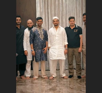 Munawar Faruqui Attended Dawat-e-Iftar in Hyderabad