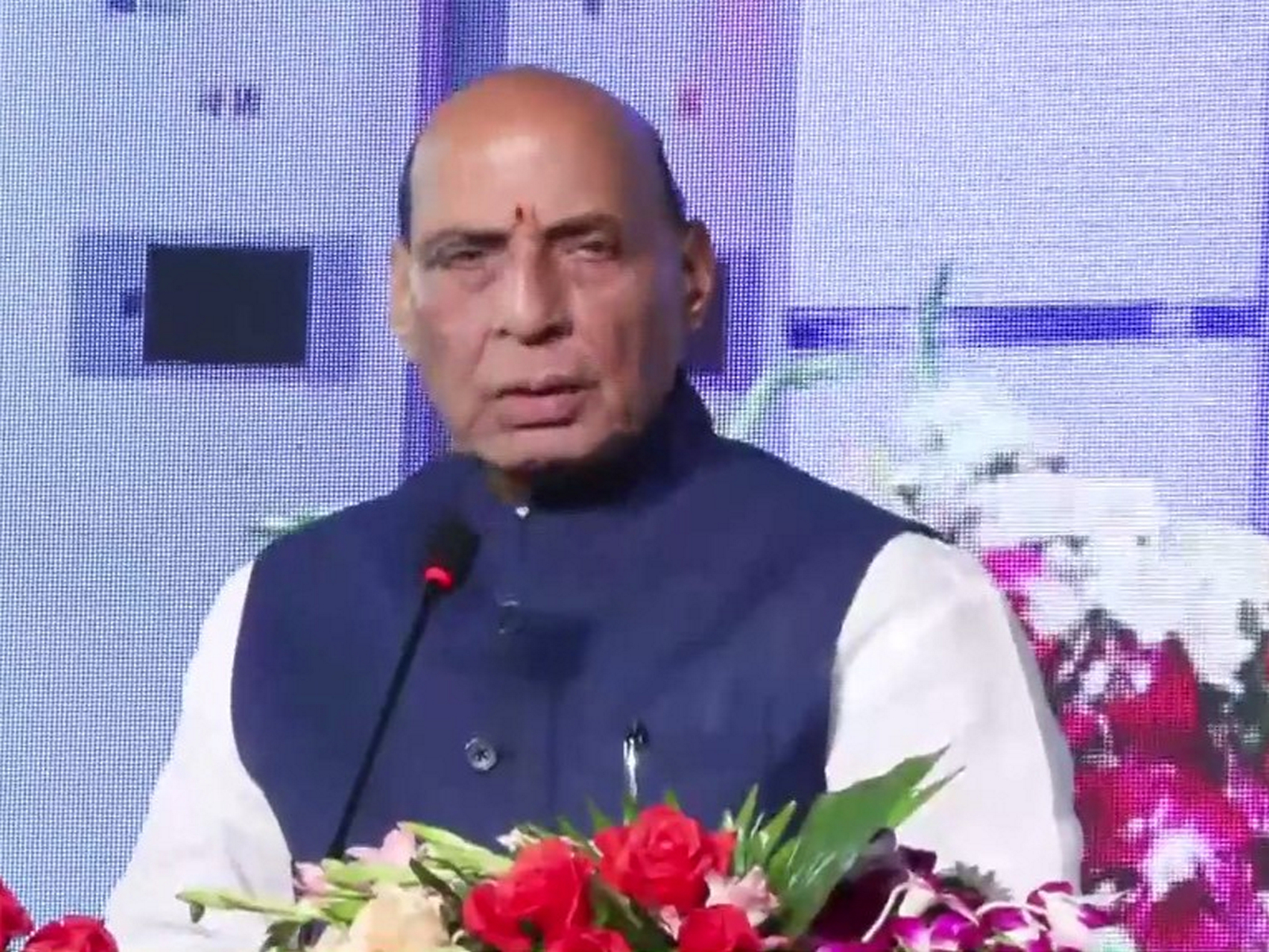 “We are taking right steps towards future warfare”: Rajnath Singh at foundation stone laying of cavitaion tunnel