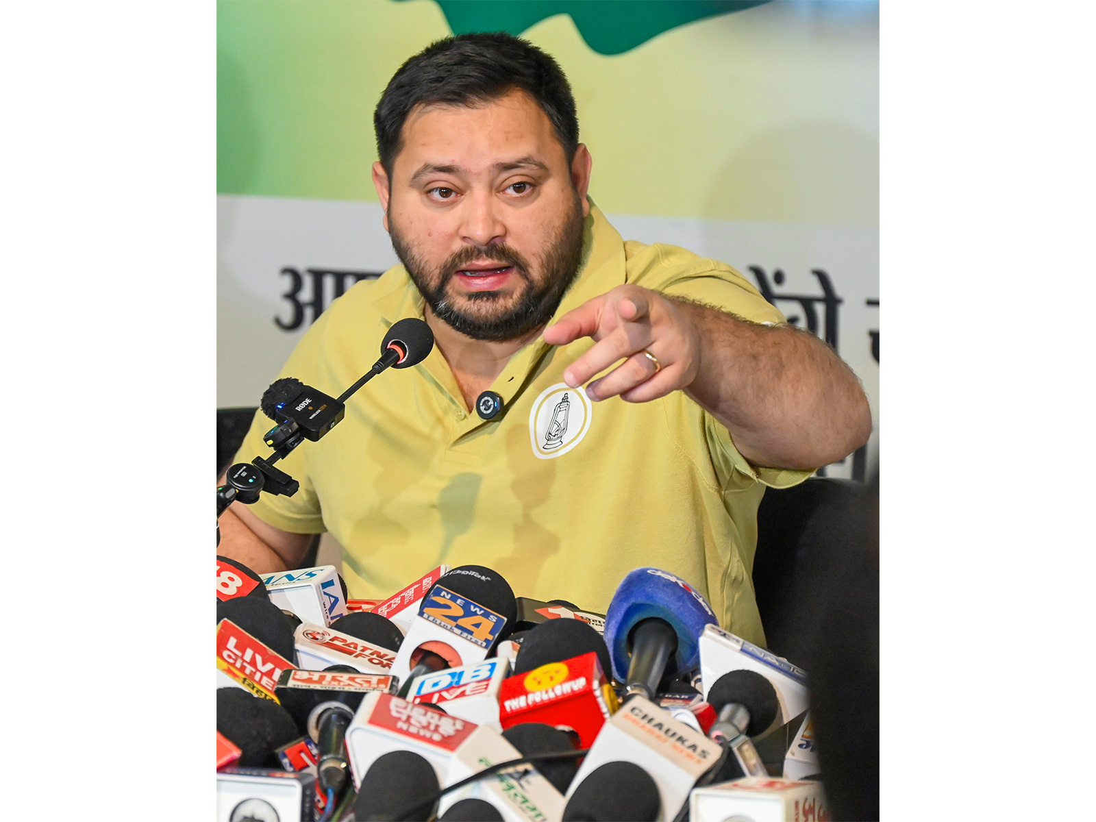 “Even after 21 years of NDA rule, Bihar lags far behind: Tejashwi Yadav as Samrat Choudhary becomes new CM