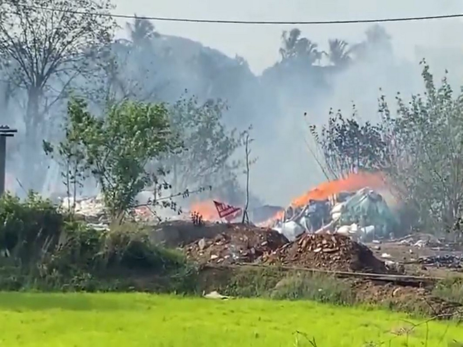 Kerala: 13 killed, several wounded in massive fire at fireworks storage unit in Thrissur