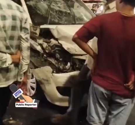 Accident at Malad Pathanwadi Western Express Highway