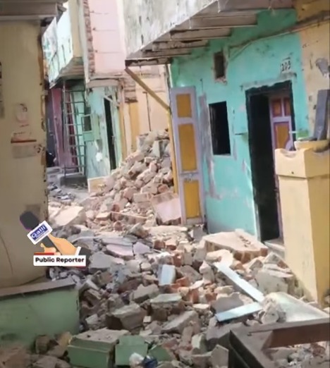 Amir baug chembur developer bina koi safety ke kaam kara hai